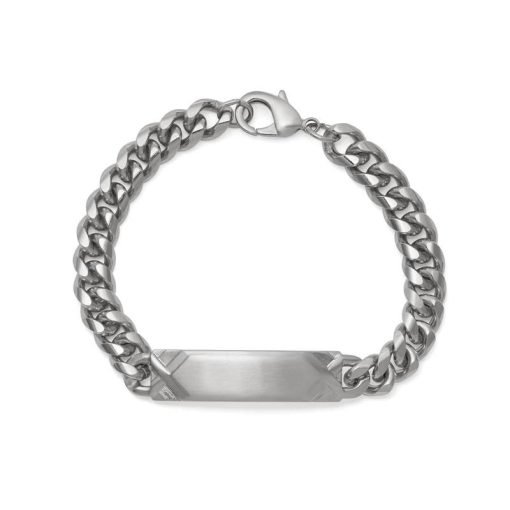 Stainless Steel Id-Bracelet for Man