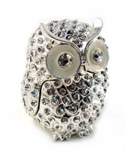 Crystal Owl Jewelry Box