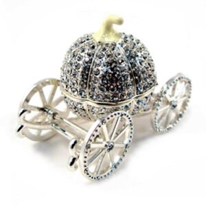 crystal carriage jewellery box
