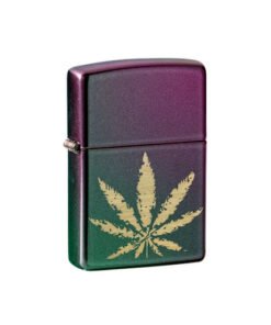 Iridescent Marijuana Leaf Design